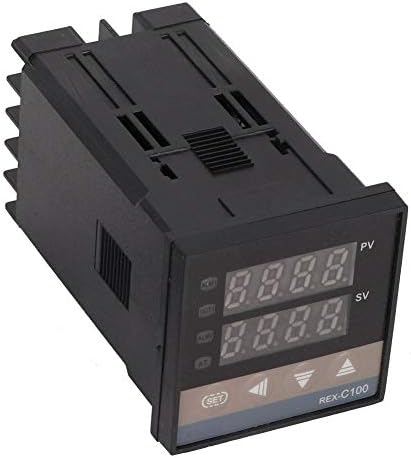 Fafeicy Rex-C100 Digitalni LED PID regulator temperature Termostat komplet AC 110V-240V, termostat