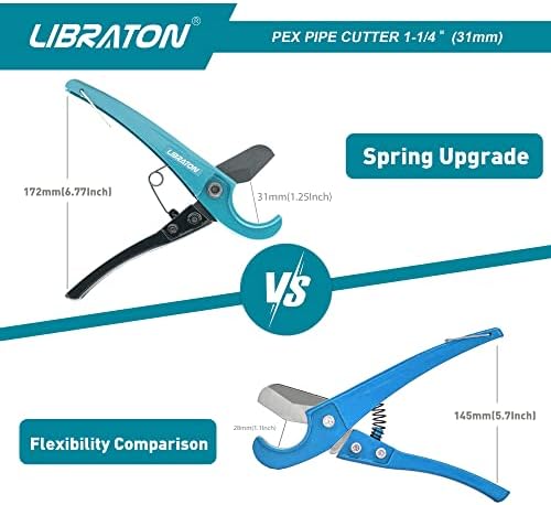 Libraton pex rezač 1-1 / 4 , pex cevi, rezač pex cijevi, PEX cijevni alat, PEX Alati za rezanje cijevi za PEX, PVC, PPR plastiku
