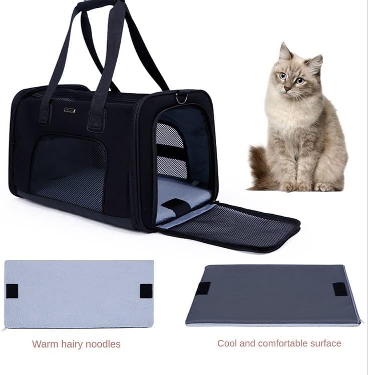 ZLXDP ruksak za kućne ljubimce torba za nošenje putna torba za psa mala torba za pse odgajivačnica pasa za mačke pet autosjedalica