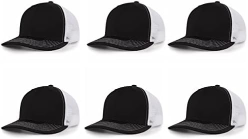 Zoxin 6 paketa podesivi Snapback ljetni kamionski šeširi prazne mrežaste bejzbol kape za muškarce i žene