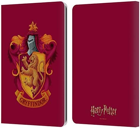 Dizajni za glavu Službeno licencirani Harry Potter Hufflepuff komora tajna i kožne knjige Novčani poklopac poklopca Kompatibilan sa Kindle Paperwhite 1/2 / 3