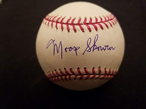 Bill Moose Skowron originalni autentični potpisan autogramirani OML bejzbol tristar coa - autogramirani bejzbol