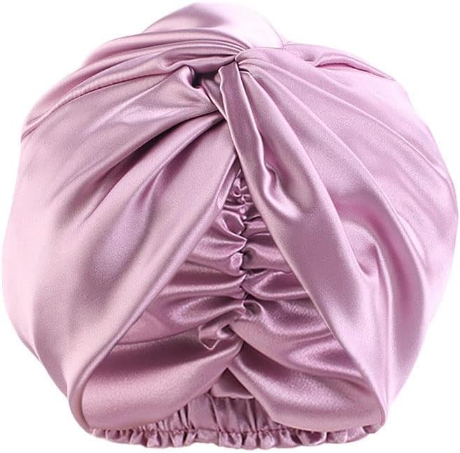 Imitirana svilena tkanina Podesiva kosa noćna noć noćni šešir dvostruki slojevi kupaći tuš za ženu kovrčava prirodni hai
