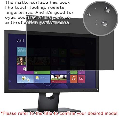 Synvy Zaštita ekrana za privatnost, kompatibilna sa HP Z0A71A8#aba HC240 24 monitorom ekrana Anti Spy film Štitnici [ne kaljeno staklo]