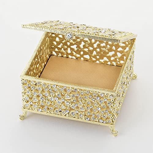 Olivia Riegel Evie Gold Crystal Box -