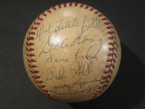 1955 Pittsburgh Pirates Tim potpisan bejzbol Roberto Clemente Rookie JSA CAS LOA - AUTOGREMENA BASEBALLS
