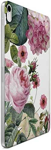 Lex napad iPad Case Pro 11 inča 12.9 Magnetni poklopac 2019. 3D generacija Apple zaštitna tvrda ljuska Folija Trifold pametni auto buđenje olovka za spavanje boju cvijeće ružičaste biljke ljubičaste cvjetne žene print