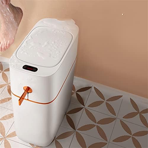 Xfgde senzor pametna kanta za smeće za kupatilo kanta za smeće korpa za pranje veša sa poklopcem automatska Kancelarijska spavaća