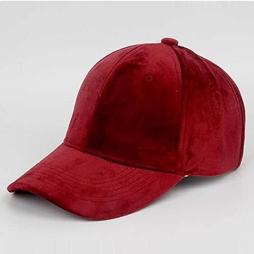 Wood Plaid bejzbol kapa Nova baršun bejzbol kapa za žene muškarci srušeni obični tata šešir sportskih kapa hip hop hats