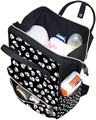 Bešavne rubane glave uzorak ruksaka ruksaka za bebe nazivne torbe za promjenu multi funkcije Velike kapacitete Putna torba