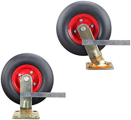 SQHY zamjenski točak, točkovi za teške uvjete, okretni kotači, mogu se rotirati za 360 stepeni, nosač je debljine 6 mm i širok 45 mm, maksimalno opterećenje od 4 kotača 1000kg,