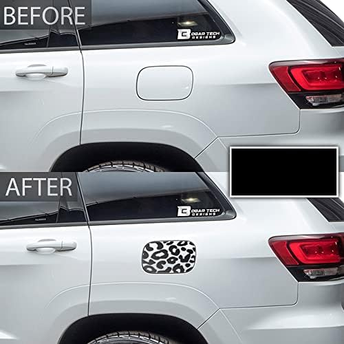 Bogar Tech Dizajn - Precut Leopard Cheetah naljepnice naljepnica stražnje strane naljepnice za prozor kompatibilne sa Jeep Grand Cherokee