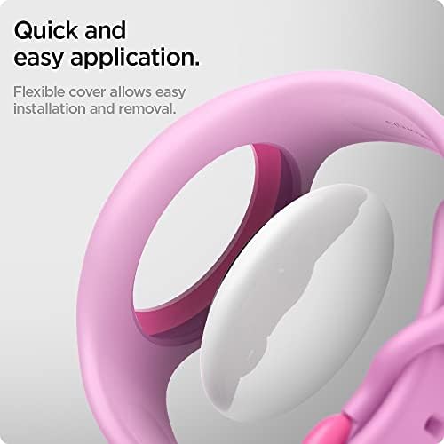 Spigen Play 360 dizajniran za AirTag Anti-Loss za djecu i malu djecu lagana narukvica-Candy Pink