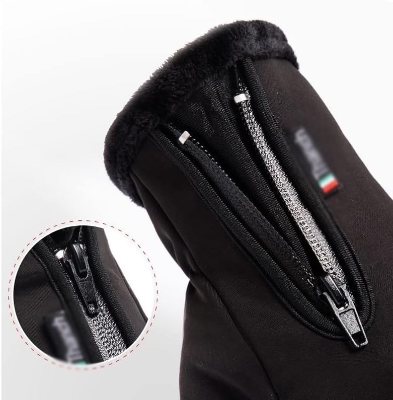 Lxxsh rukavice za jahanje zimske tople Plus baršunasti ekran osetljiv na dodir vetrootporne motociklističke fitnes sportske rukavice na otvorenom