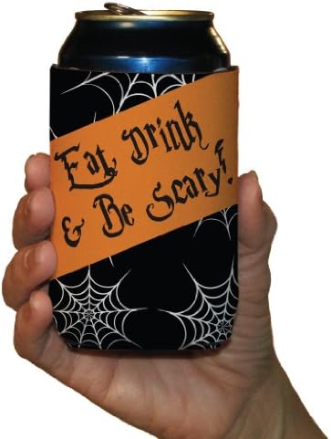 Hladnjaci Victorystore Can i pića - Halloween Party Jedite, pijte i budite zastrašujući, skup 6