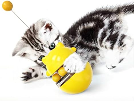 VKheroKV PT-01 dispenzer za poslastice za mačke s loptom igračka za kućne ljubimce Hrana za kućne ljubimce Slow Feeder za kućne ljubimce povećava IQ