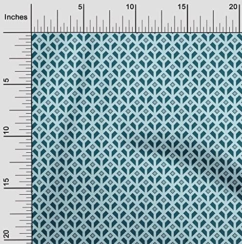 oneOone poliester Spandex Lime zelena tkanina geometrijski materijal za haljine tkanina Print tkanina po dvorištu širine 56 inča