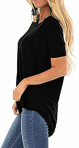 Ljetne majice za ženske dukseve labavi kroj trendi Casual opušteni gradijent V izrez Dugi rukav prozračan