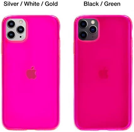Velvet Caviar kompatibilan sa iPhone X Case / iPhone XS Case Neon Pink - slatka jasna zaštitna poklopac telefona za žene, djevojke