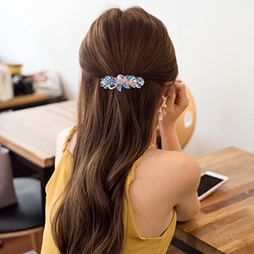 LALAFINA 4pc ženske kristalne kopče za kosu Spring Hair Barrettes Clip Za Vjenčanje Nakit za kosu Bridal Hair Accessories