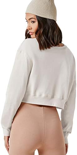 Verdusa ženski osnovni casual dugih rukava okrugli otvor za okrugli vrat Top pulover dukserica