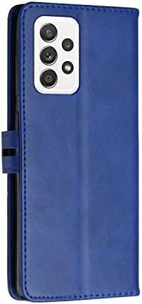 Asdsinfor Galaxy A53 5G futrola,PU kožna torbica za novčanik,držač kreditnih kartica otporan na udarce Flip magnetna zaštita za muškarce