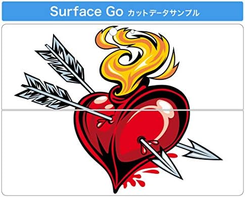 Igsticker naljepnica za Microsoft površine Go / GO 2 Ultra tanke zaštitne naljepnice za tijelo 000909 Strelica srca