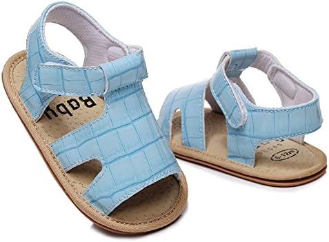 Toddler Boys cipele djevojke ravne cipele ljetne šetače sandale prvo otvoreno dojenče za 324m Toe Baby Baby spavaće sobe papuče