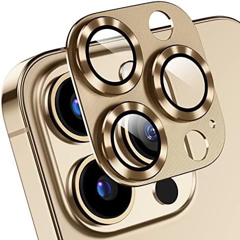 AFARER [2 Pakovanje] zaštitnik sočiva kamere kompatibilan sa iPhoneom 13 Pro & iPhoneom 13 Pro Max,3D aluminijumskim metalnim filmom