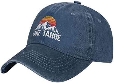 Jezero Tahoe bejzbol kapa za pranje za praćenje za sunčanje Muški ženski kapu