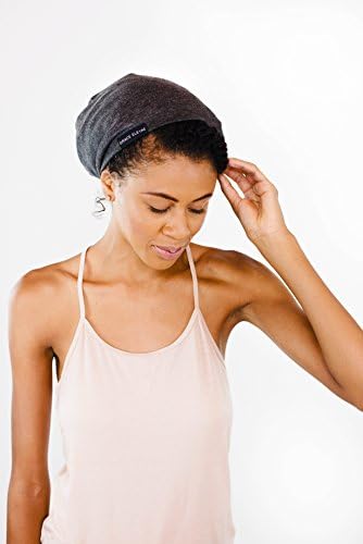 Grace Eleyae GE Sleep Caps | Siva šlap svilenkasta stilska beanie hat premium kvalitetna glava za glavu za kovrčavu kosu žene meke
