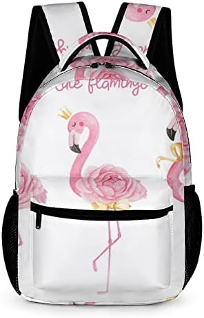 Backpack torbe Pink Flamingo Casual Daypack školske torbe za studente