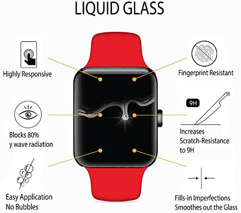 Zaštita ekrana od tečnog stakla za Apple Watch all Series Crystal View