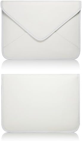 Boxwave futrola za Galaxy Tab 10.1 SCH-I905 - Elite kožna glasnička torbica, sintetička kožna poklopac koverte Dizajn koverte - bjelokosti