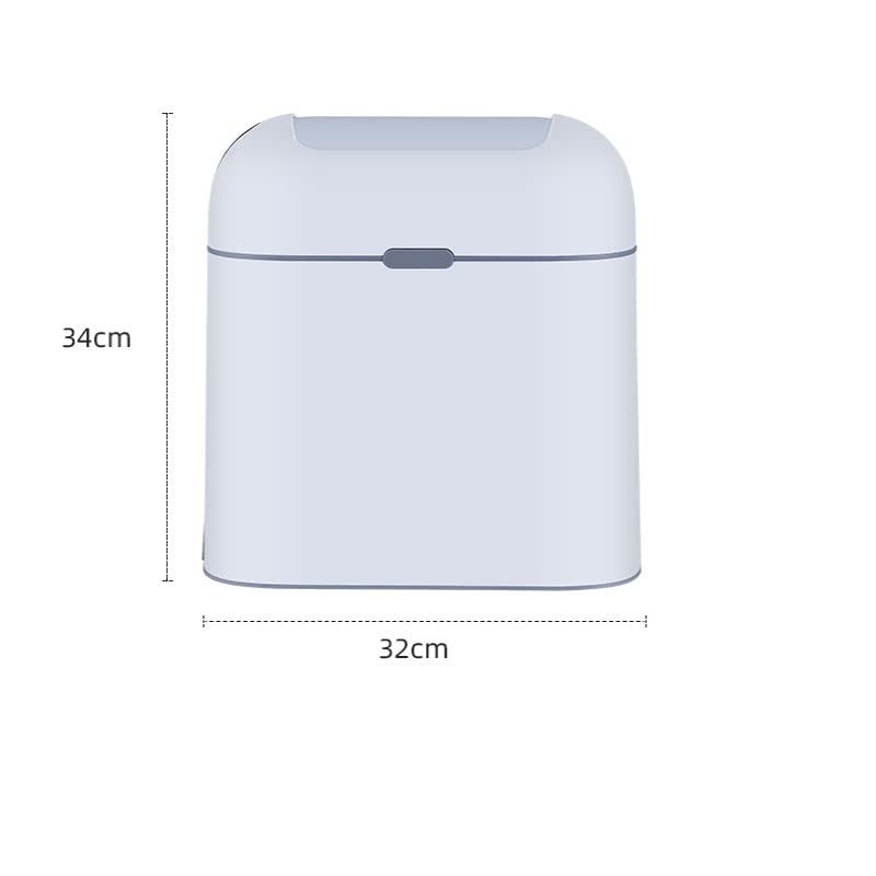 Ycfbh Smart Sensor kanta za smeće kuhinja kupatilo wc kanta za smeće najbolja automatska indukciona vodootporna kanta sa poklopcem