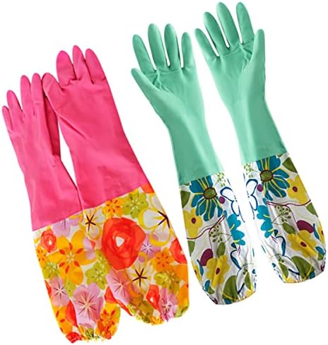 Aboofan kućne rukavice 4pairs koriste kuhinjsku elastičnu produženu ne-i lateks