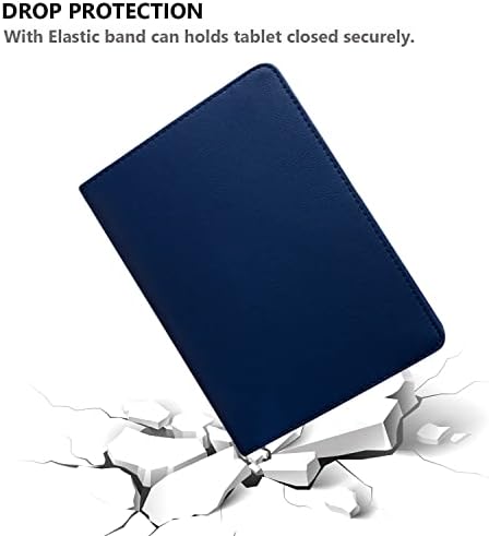 Slučaj za Samsung Galaxy Tab A 10,1 inčni , rotirajuće stalak za rotiranje od 360 stupnjeva, pametni zaštitni poklopac, sa olovkom