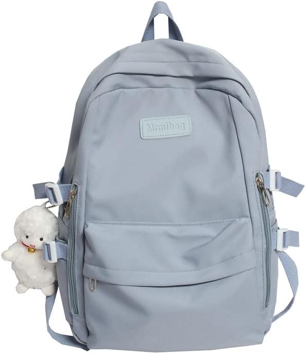 Kawaii ruksak slatki multi-džepovi knjigovodbe sa janjećim pandenom estetskim laptopom za povratak u školsku stanicu