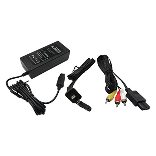XIAMI AC Adapter Power Supply & amp; Audio Video A / V kabl odgovara za Nintendo GameCube Bundle