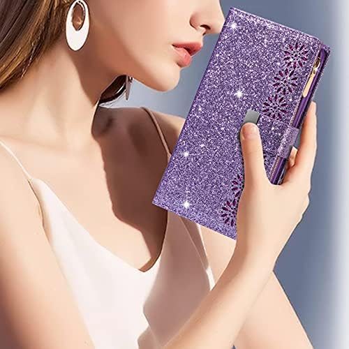 za Samsung Galaxy Z Fold 3 5G Case Galaxy Z Fold 3 Wallet Case Zipper kožna kartica Slot Flip Magnetic phone Cover kompatibilan sa