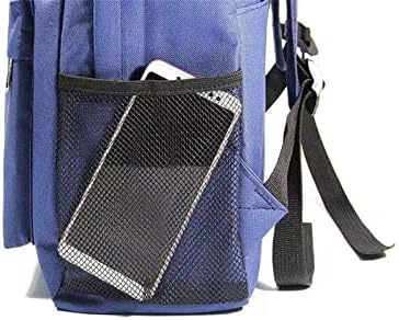 Cocang Student Ghostbusters školski ruksak casual platneni ruksak vodootporan torba za laptop za dječake, sive munje