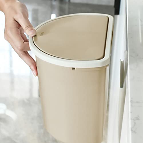 Zerodeko zidna kanta za smeće viseća kanta za smeće kante za smeće sa poklopcem ispod stola kontejner za otpad za kuhinjsko kupatilo