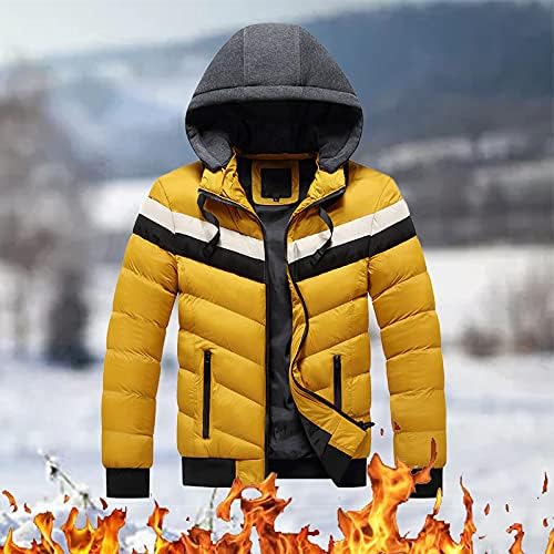Muški zimski kaputi vodootporni vjetrovitni zadebljani parkas dugi podstavljeni jakna snježnog kaputa toplo