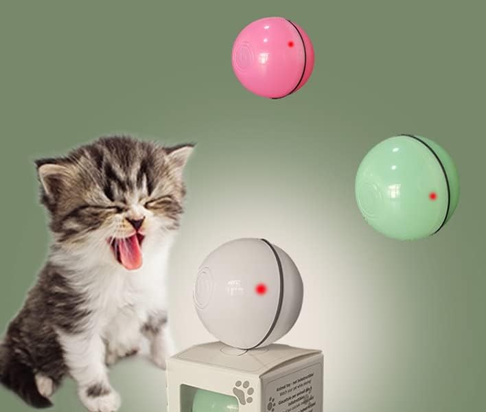 Pametna interaktivna mačka igračka sa LED svjetlima Električna jedinstvena kugla za kuglicu za kuglicu Automatsko samo-pokretno kućne