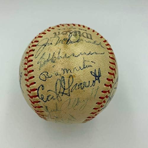 Najraniji Billy Martin 1947, tim Oakland Oaks, potpisao je bejzbol JSA COA - AUTOGREMENA BASEBALLS