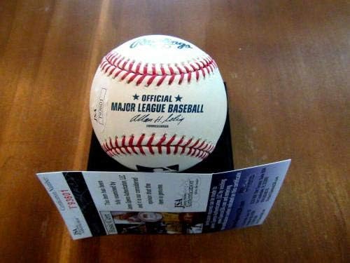 Omar Vizquel 11 X Zlatne rukavice Indijanci Giants Ss potpisan Auto Oml Bejzbol JSA-autograme MLB rukavice