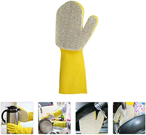 Yardwe rukavice za pranje posuđa kuhinjske rukavice za ribanje kuhinjske rukavice za čišćenje posuda za pranje rukavica za pranje