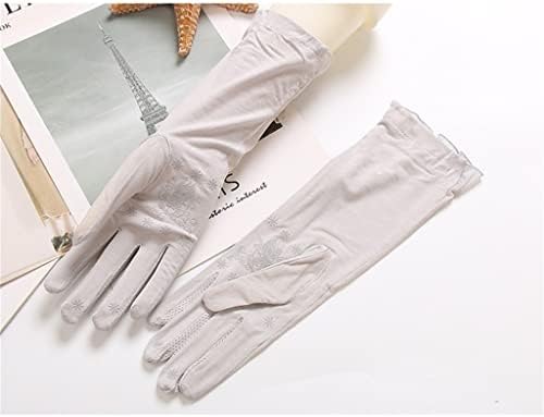 n / A proljeće, jesen i ljeto ženske rukavice za vožnju i jahanje ledenih svilenih rukava za zaštitu ruku čipkaste tanke rukavice