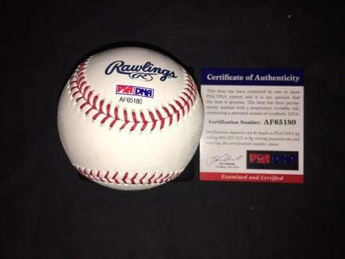 Mariano Rivera potpisao je službenu dvoranu Fame Baseball New York Yankees 2019 PSA - autogramirani bejzbol