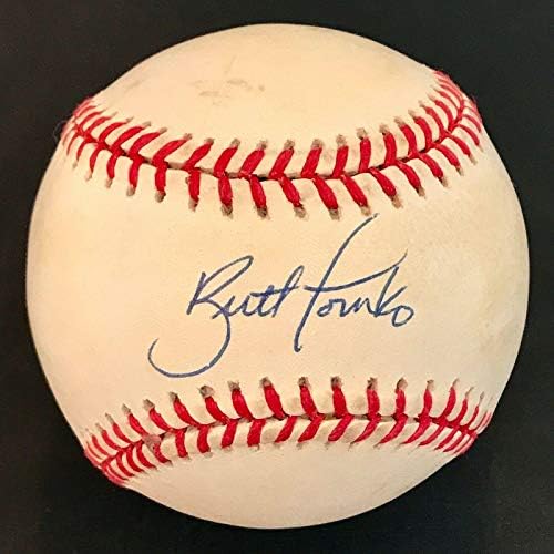 Brett Tomno potpisao je bejzbol nacionalne lige - autogramirani bejzbol